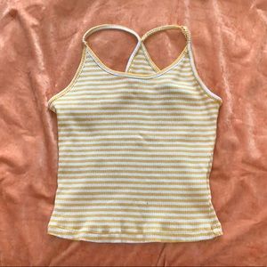 Yellow stripe crop